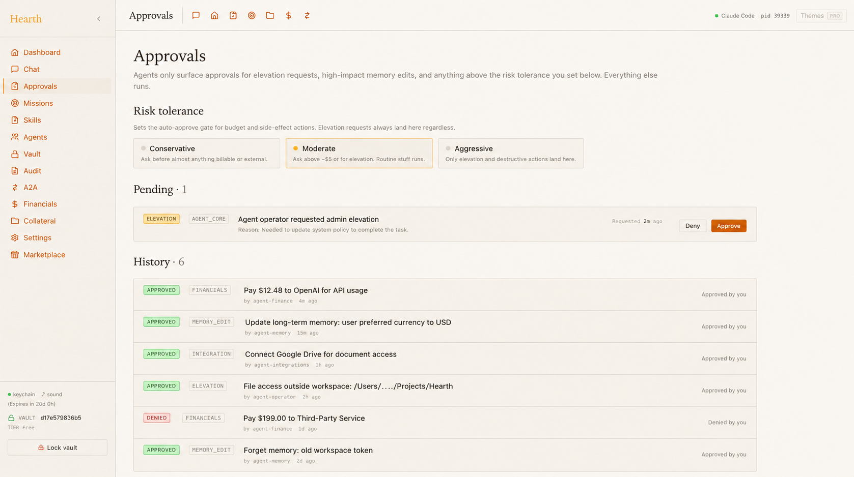 Hearth Approvals